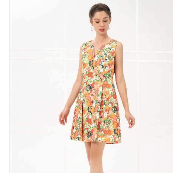 cream black polka dot dress & 50s Swing A black dresser with SB-Lemonade Size:USA 40 Regular / Europe 50 Regular